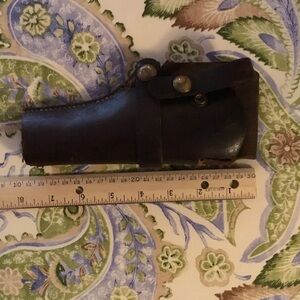 Hunter Brown Leather Belt Holster Pouch